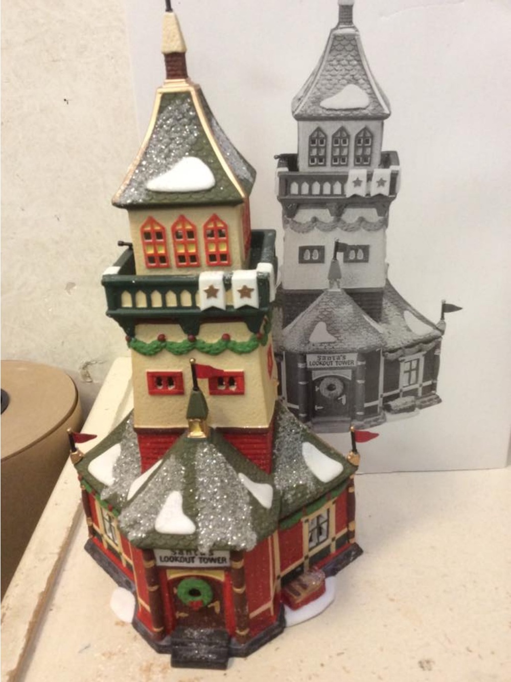 Department 56 North Pole Heritage Collection 
" Santa's 🎅 Lookout Tower "